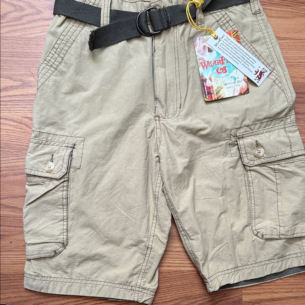 WearFirst Kids Tan Shorts